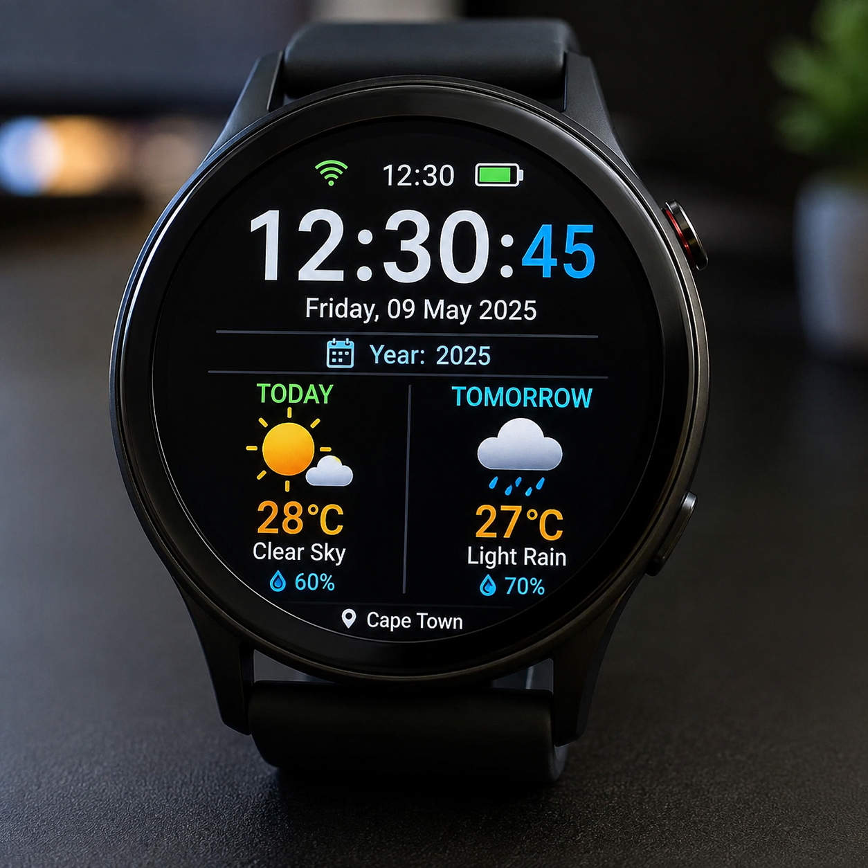 Cape smart watch